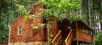 Die Kabinen der Nähe der New River Gorge zu einem guten Preis