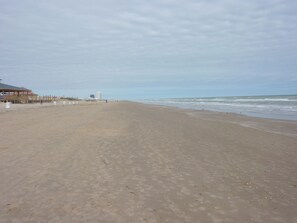 On the beach