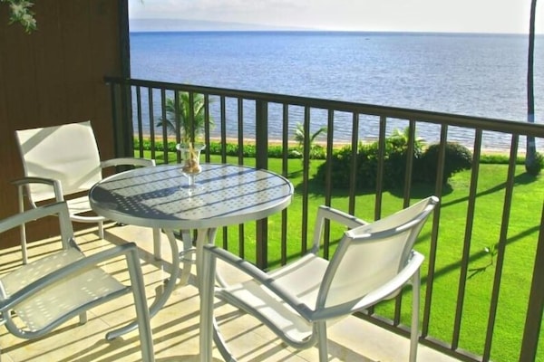 You can't get much closer to the ocean than this!