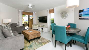 Smart TV, books, music library