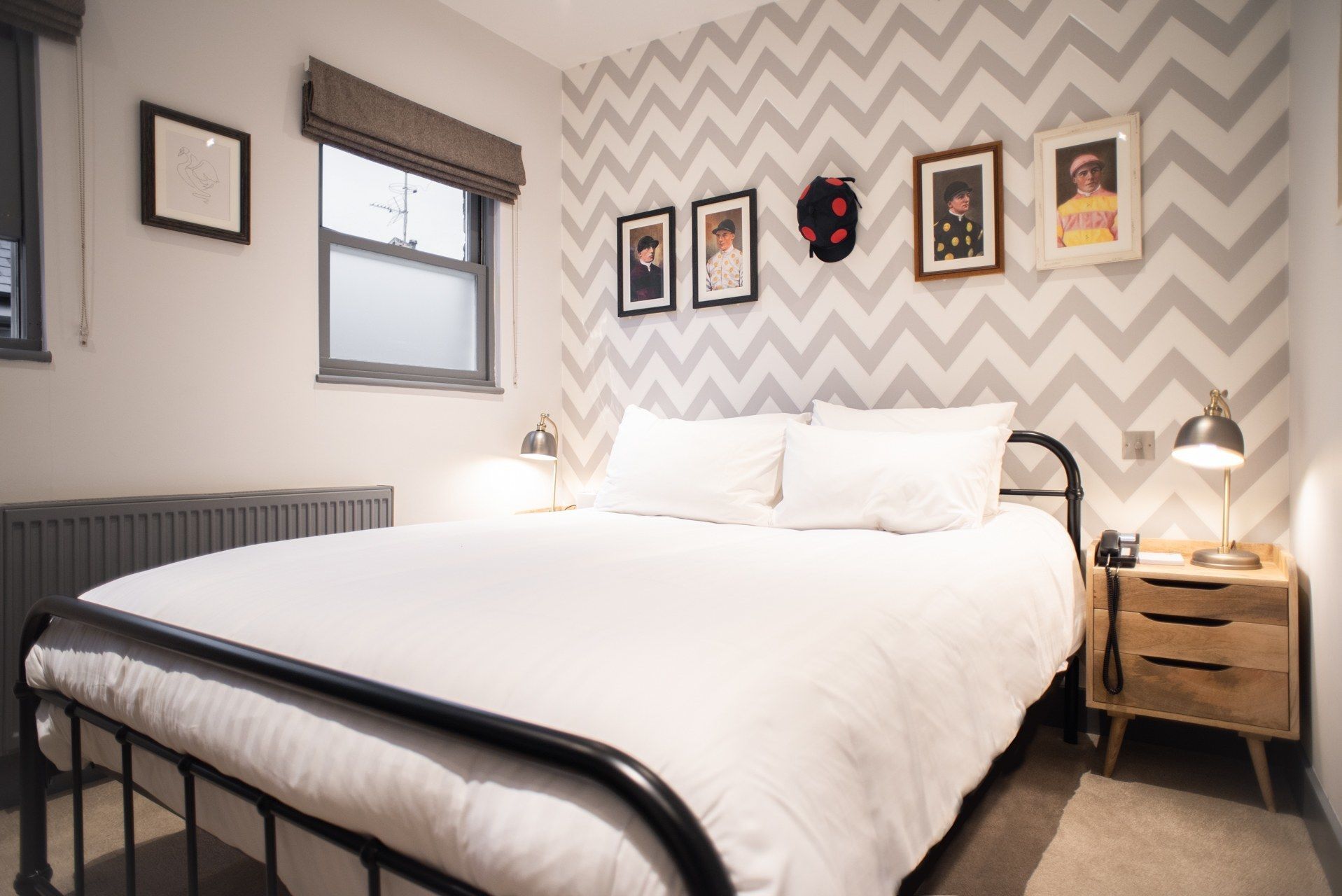 classic double room, 1 double bed | premium bedding, blackout curtains, iron/ironing board, free wifi