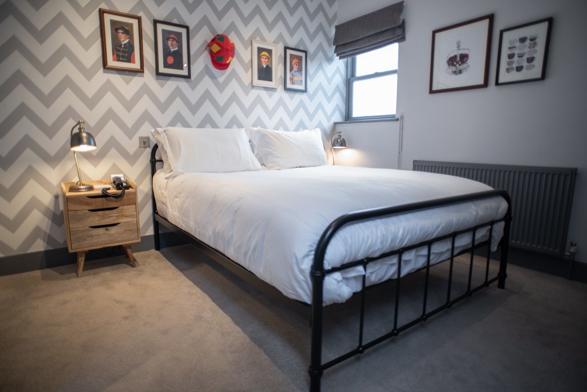 classic double room, 1 double bed | premium bedding, blackout curtains, iron/ironing board, free wifi