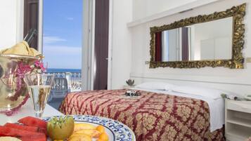 Superior-Doppel- oder -Zweibettzimmer, Terrasse, Meerblick