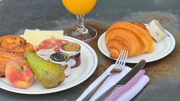 Kontinental frokost er inkludert hver dag