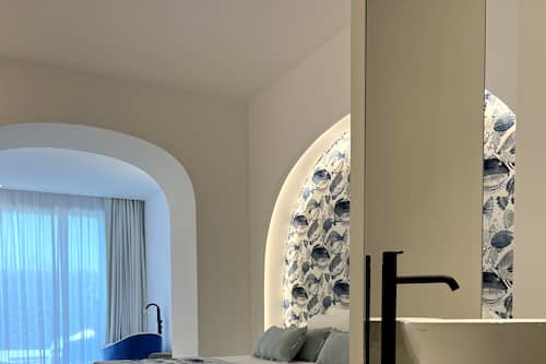 Suite superior, 1 cama de matrimonio grande, no fumadores | Sábanas italianas Frette y ropa de cama de alta calidad
