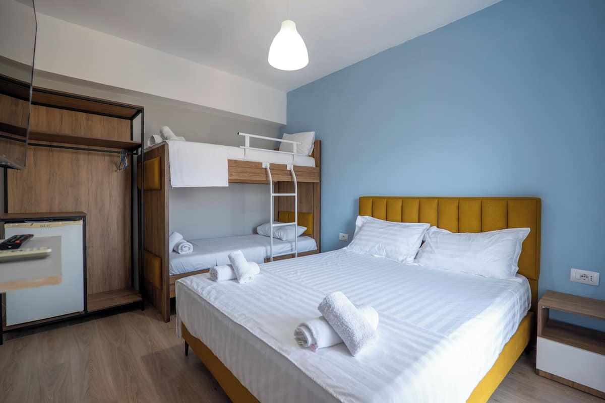 In-room safe, desk, iron/ironing board (on request), WiFi (free)