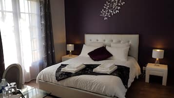 1 habitación y ropa de cama de alta calidad