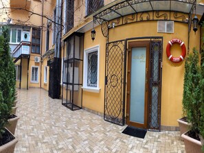 Fassade der Unterkunft