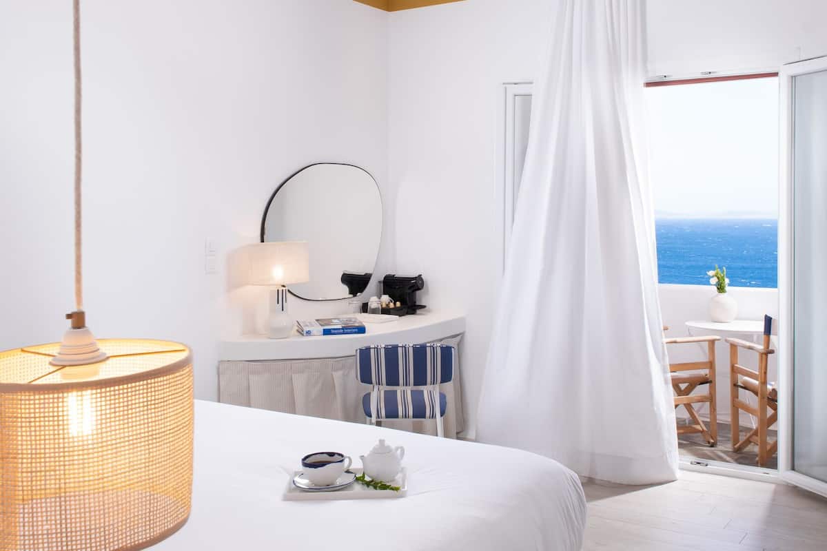 Doppia Superior, vista mare | 1 camera, materassi in memory foam, una cassaforte in camera