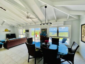 Dining - Secluded Hillside Home above Salt River National Park - Sea Views & Private Pool (Christiansted)