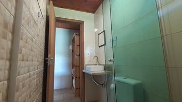 Shower, hair dryer