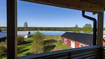 Blick von der Unterkunft