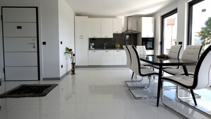 Apartment, 2 Bedrooms, Ground Floor | In-room dining - Apartment Helena (Malinska-Dubasnica)
