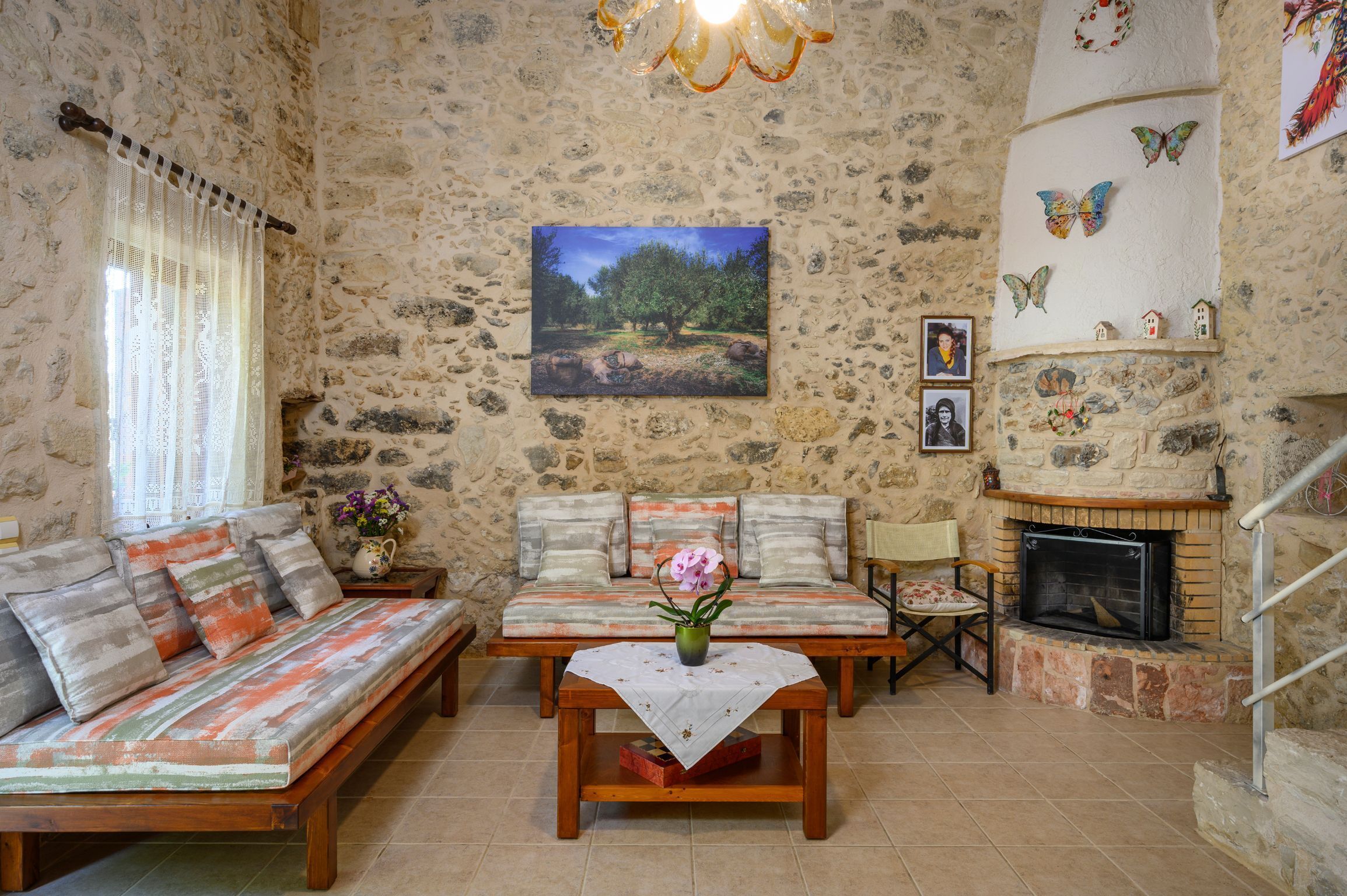 Pagonas Traditional House - Private Garden & Yard