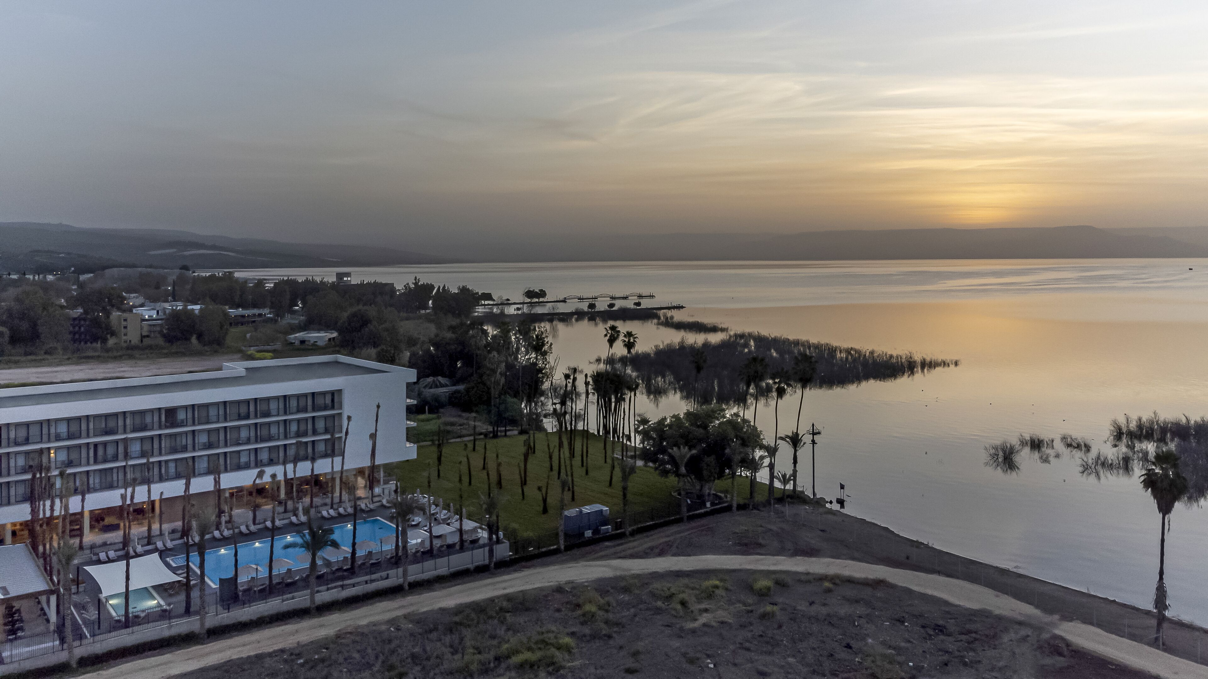 Vue depuis l’hébergement