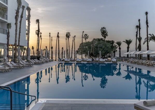 Indoor pool, outdoor pool, open 9:00 AM to 6:00 PM, pool umbrellas - Gomeh by Isrotel Collection (Migdal)