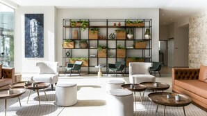 Sitteområde i lobbyen