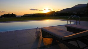 Pool - Stunning, Luxury Villa with Panoramic Views of the Ionian Sea & Mountains (Kefalonia)
