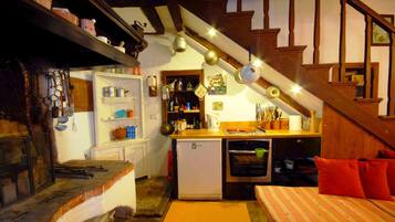 Casa, 3 quartos | Área de estar | TV de tela plana