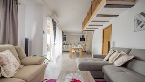 Villa, Private Pool | Living area