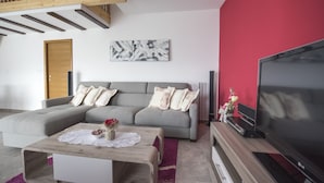Villa, Private Pool | Living area