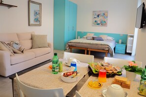 Apartment, Nichtraucher, Bergblick (Arlecchino) | Hochwertige Bettwaren, individuell dekoriert, individuell eingerichtet