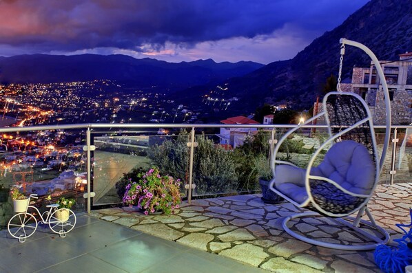 Studio, vue mer (Ilektra) | Vue depuis le balcon