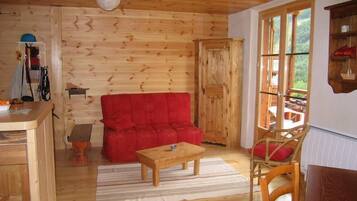 Televisie, een dvd-speler, boeken en een filmbibliotheek