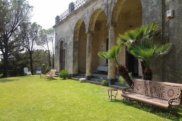 la façade de la villa