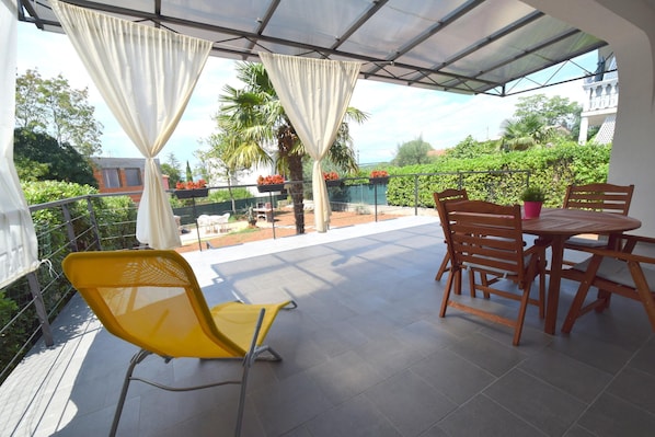Apartment, 1 Bedroom | Terrace/patio