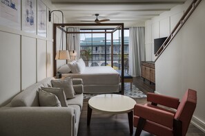 Rooftop Junior Suite El Beso | Articles de minibar gratuits, coffre-fort, bureau