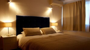 2 bedrooms, in-room safe, iron/ironing board, WiFi
