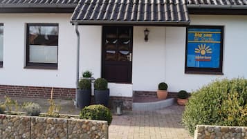 Overnatningsstedets facade