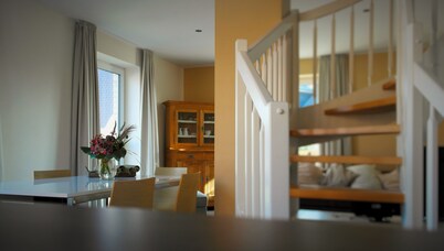 WOHLFÜHLOASE with SAUNA and wood stove in the village Lücke from 11.11.-21.4.26 from three nights 