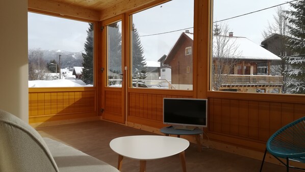 Interior - The little chalet at Papi-Mamie (Les Rousses)