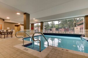 Indoor pool, outdoor pool