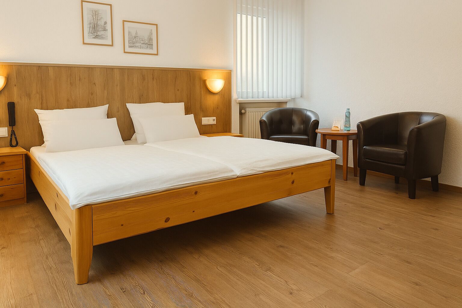 double room | in-room safe, desk, blackout curtains, free wifi