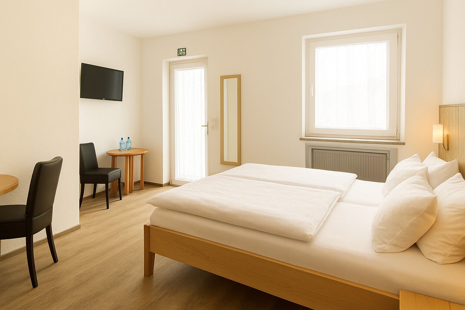 double room | in-room safe, desk, blackout curtains, free wifi