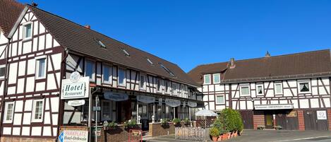 Fachada da propriedade