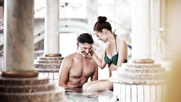 Sauna, Whirlpool, Körperbehandlungen, Warmsteinmassagen