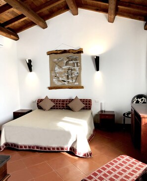 Classic Triple Room, Pool Access, Park View (006) | Free minibar, in-room safe, individually decorated, desk - Resort Fonte Vulci (Canino)