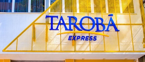 Fassade der Unterkunft