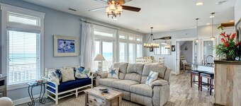 OCEANFRONT 5-bdrm Elevator Pool/Tennis  Volleyball/Putt-Putt  Dog Welcome!