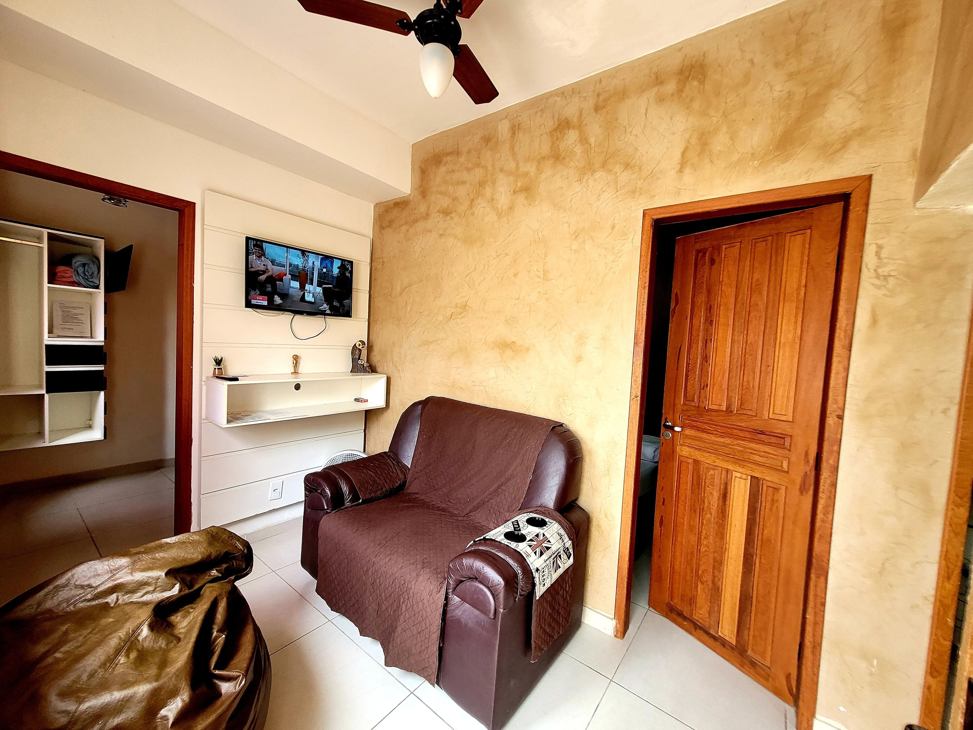 Soluar 2 bedroom house 500 m from Praia do Forte.