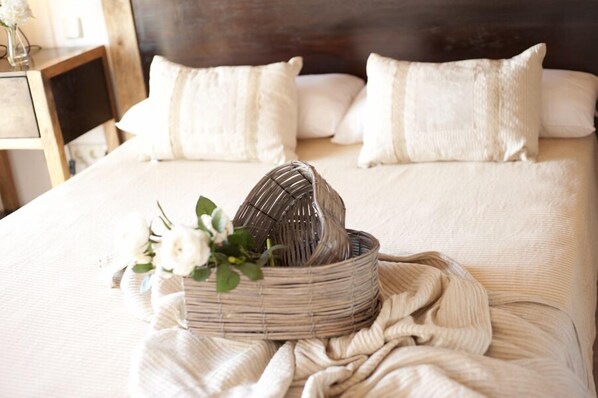 3 soverom, strykejern/-brett, reiseseng for barn og wi-fi (inkludert)