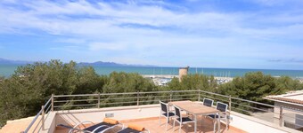 Haus speziell für Familien und Freunde bis 100 Meter. auf das Meer.