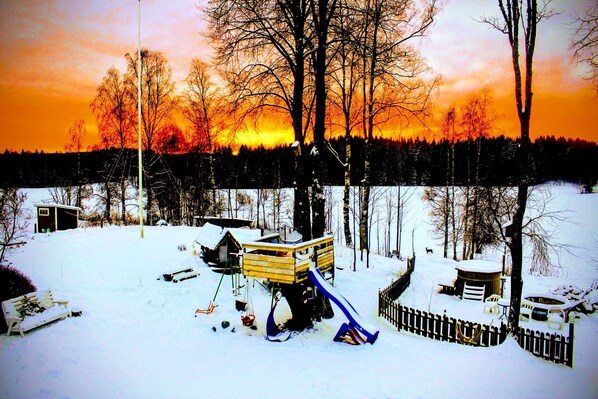 Overnatningsstedets område
