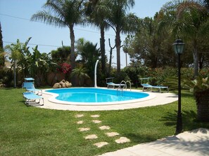 Alberca al aire libre 