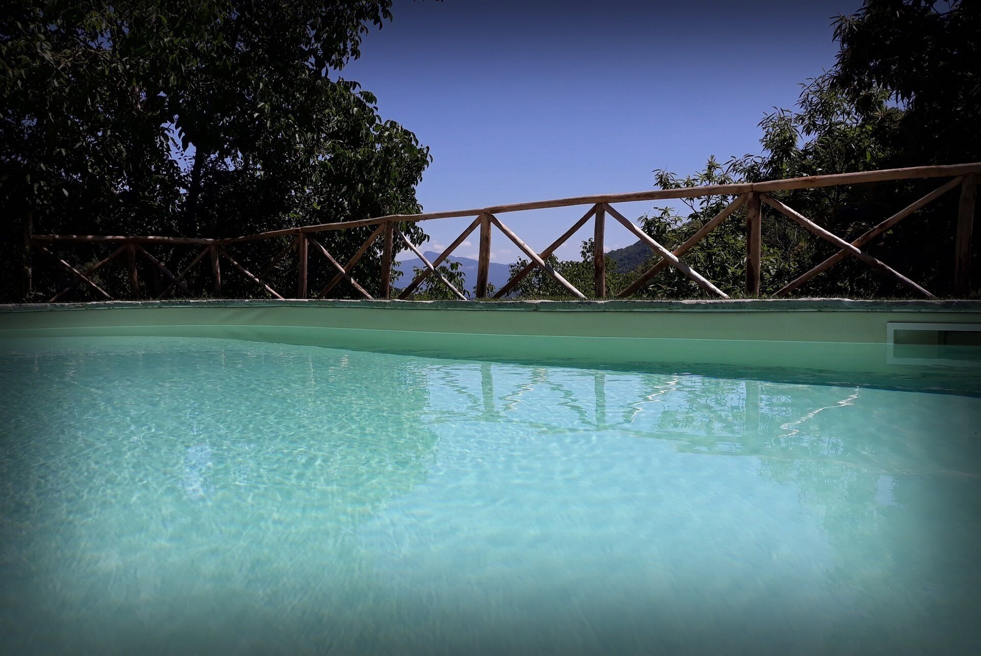 Paolina house, typical Tuscan structure with pool, surrounded by nature