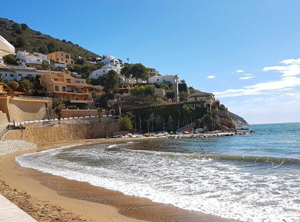 Vlak bij het strand, strandlakens